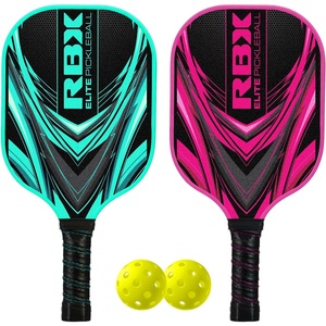 image:imageRBX Elite Pickleball Set Complete Kit with 2 Paddles amp Balls Premium Materials Easy Grip Handle Great for All LevelsAquaHot Pink