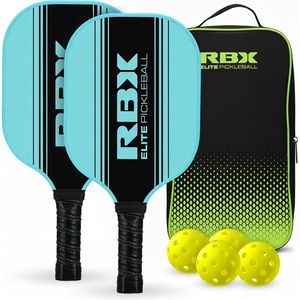 image:imageRBX Elite Pickleball Set Complete Kit with 2 Paddles amp Balls Premium Materials Easy Grip Handle Great for All LevelsTeal