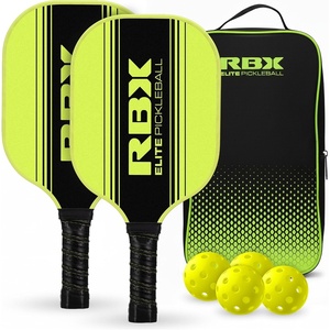 image:imageRBX Elite Pickleball Set Complete Kit with 2 Paddles amp Balls Premium Materials Easy Grip Handle Great for All LevelsVolt