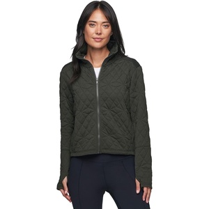 image:imageRBX Quilted Jacket For Women Super Soft Lightweight Everyday Zip Up Jacket With Pockets