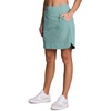 image:imageRBX Active Longer Length Skort for Women Quick Drying Woven Pickleball Golf Skort with Pockets for Tennis Hiking RunningSea Glass