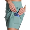 image:imageRBX Active Longer Length Skort for Women Quick Drying Woven Pickleball Golf Skort with Pockets for Tennis Hiking RunningSea Glass