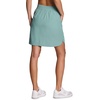 image:imageRBX Active Longer Length Skort for Women Quick Drying Woven Pickleball Golf Skort with Pockets for Tennis Hiking RunningSea Glass