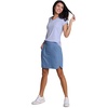 image:imageRBX Active Longer Length Skort for Women Quick Drying Woven Pickleball Golf Skort with Pockets for Tennis Hiking RunningMoonlight Blue