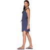 image:imageRBX Tank Dress for Women Quick Drying Stretch Woven Hiking Golf Dress Drawstring Waist Beach Dress Coverup with PocketsDrawstring Smoke Blue